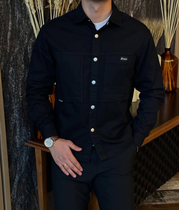 Рубашка черная 