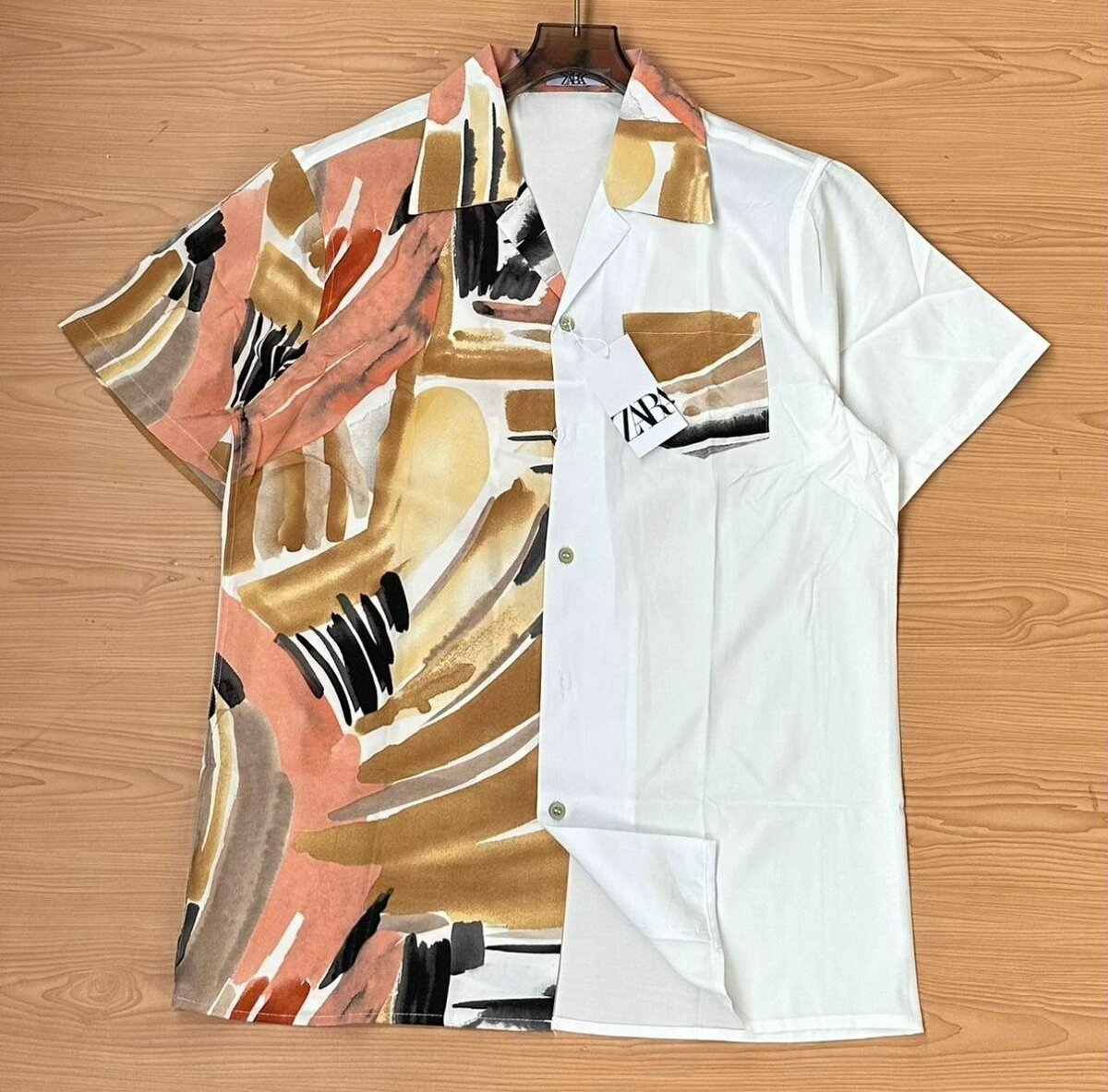 Zara ahort sleeves shirts