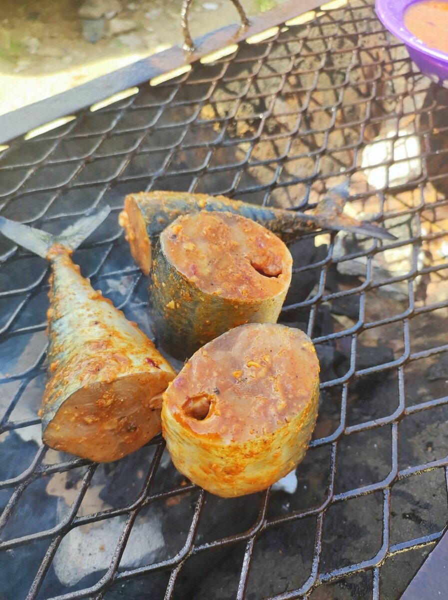 Poisson fumé epicé