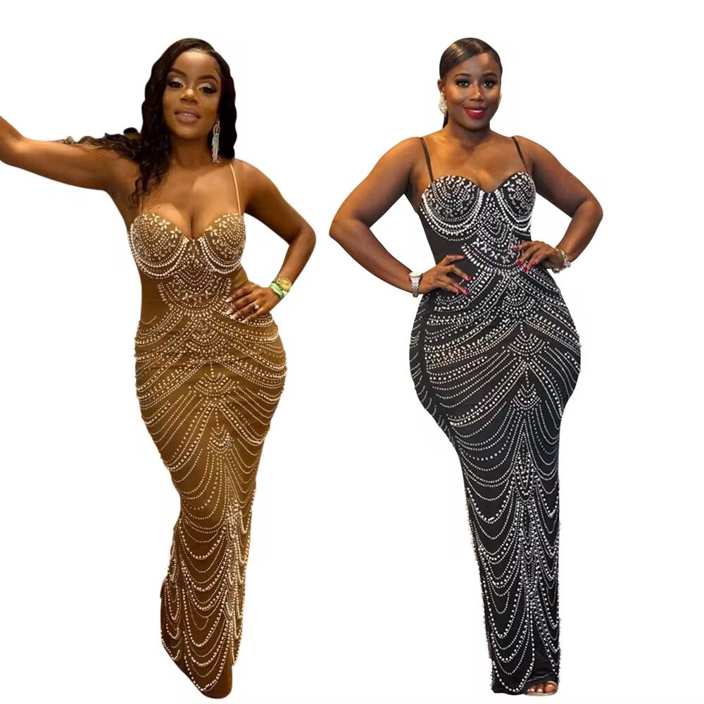 Robe soirée glamour