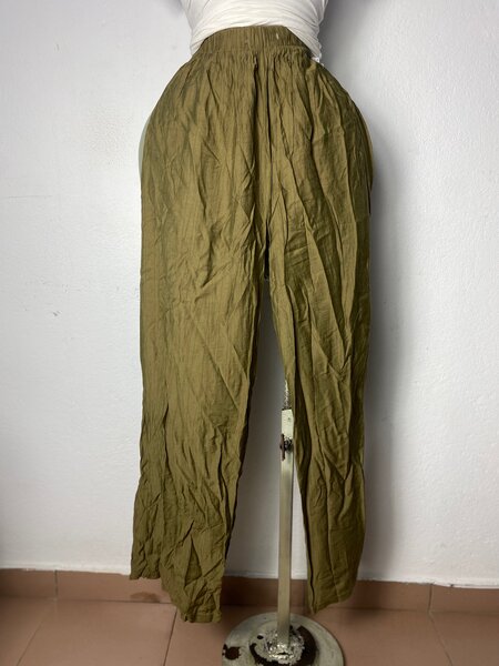 Pantalon ample en lin pour femme