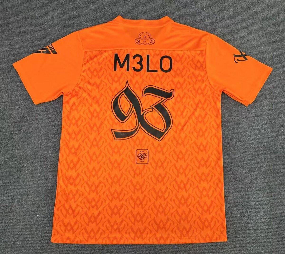 Maillot de football orange