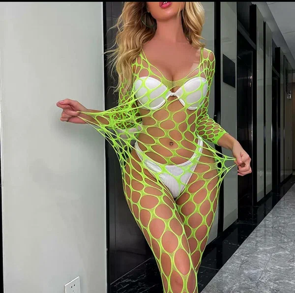 Robe en résille sexy