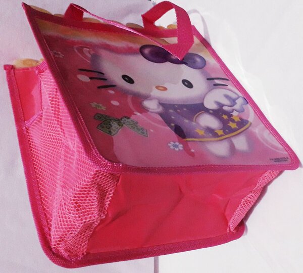 Kids  imported cartoon character woven bags for school