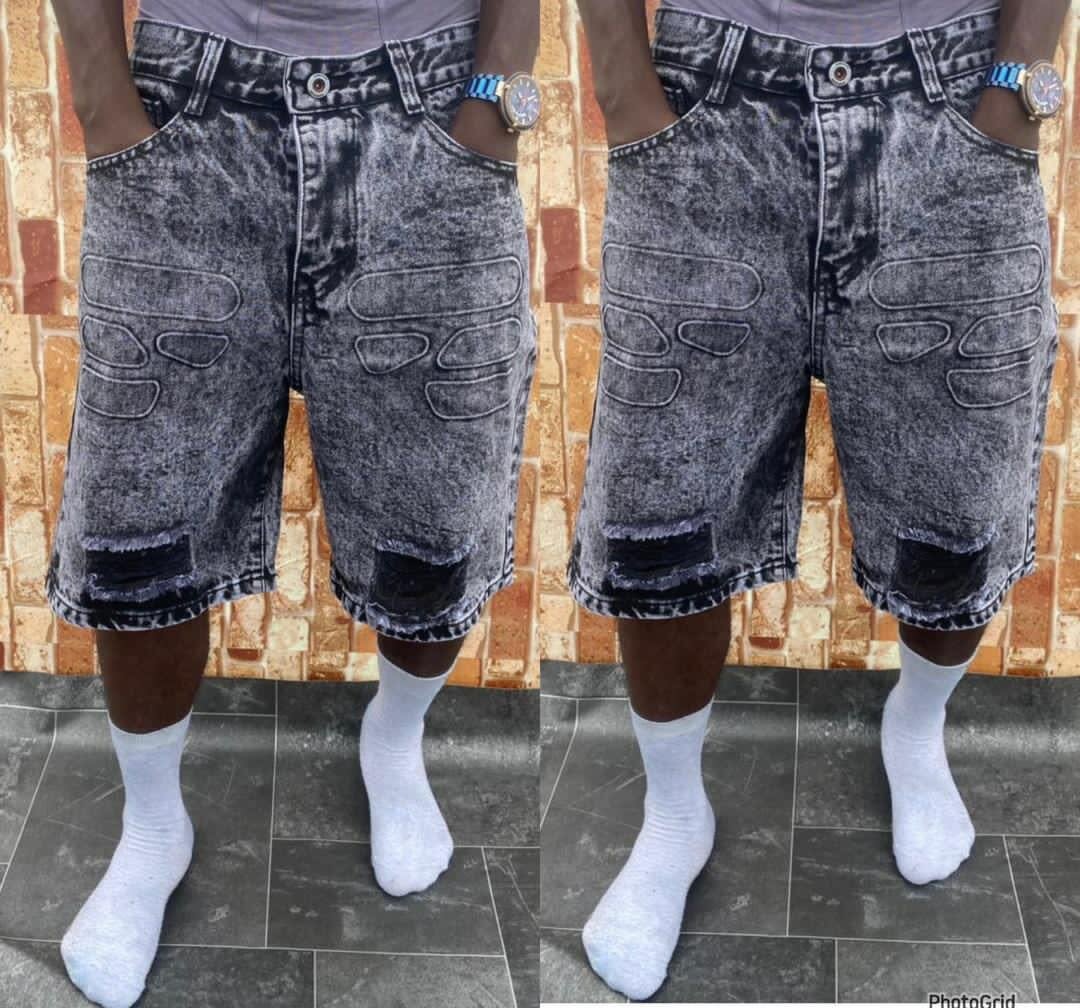 Shorts en jean décontractés homme