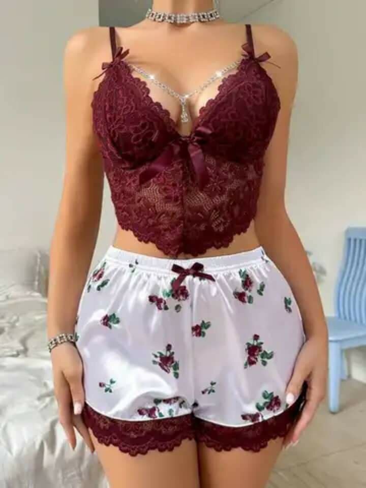 Ensemble lingerie en dentelle