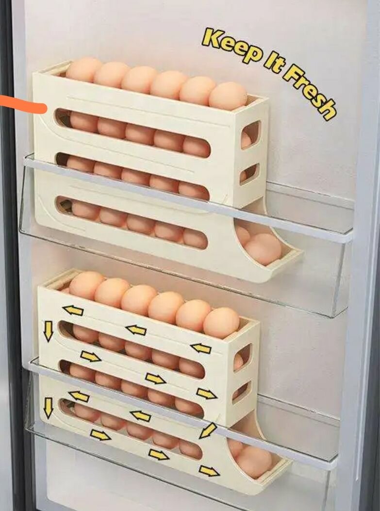 Distributeur d'œufs empilable