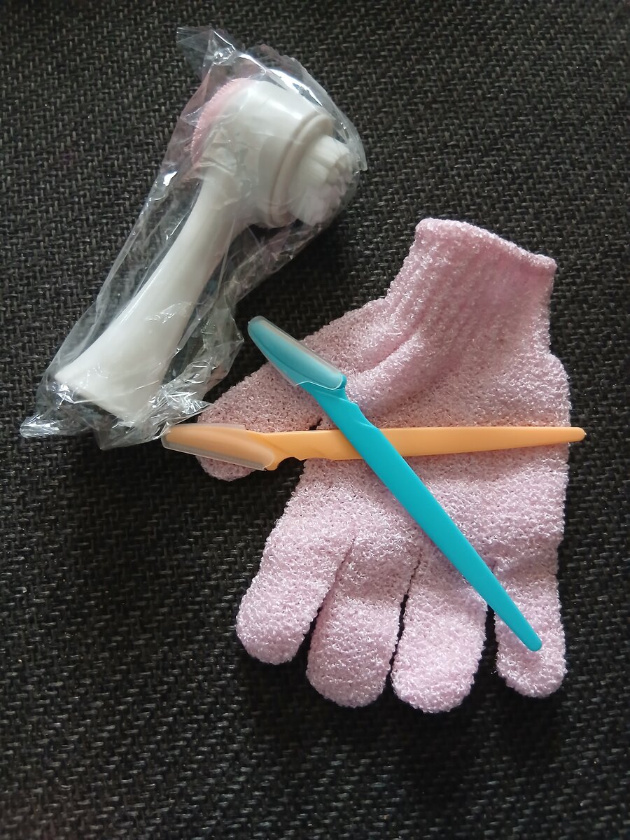 Kit soin exfoliant visage