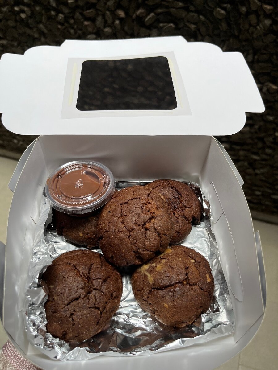 Box de cookies chocolat