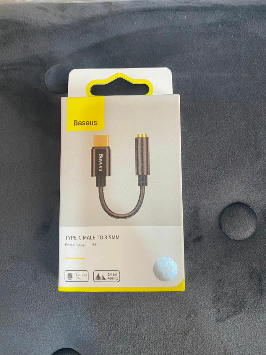 Baseus Headphone Adapter Type-C to 3.5MM Female Adaptor