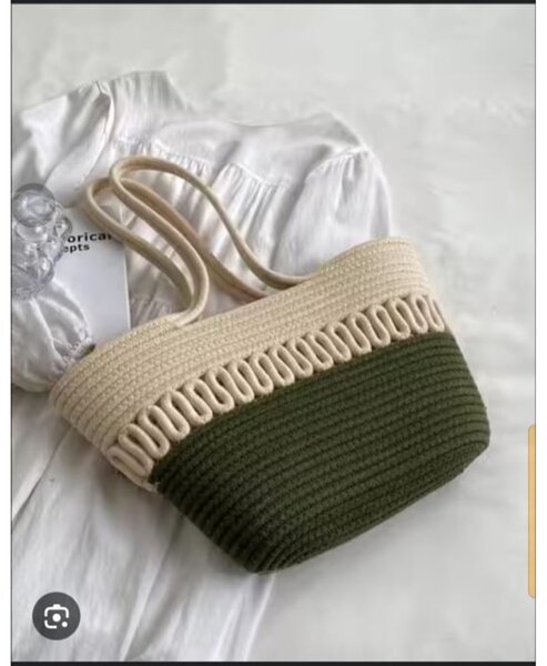 Sac fourre-tout en crochet élégant