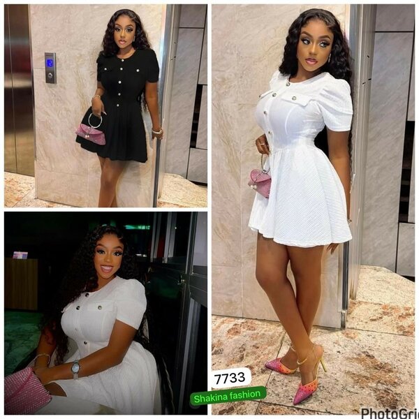 Robe évasée élégante