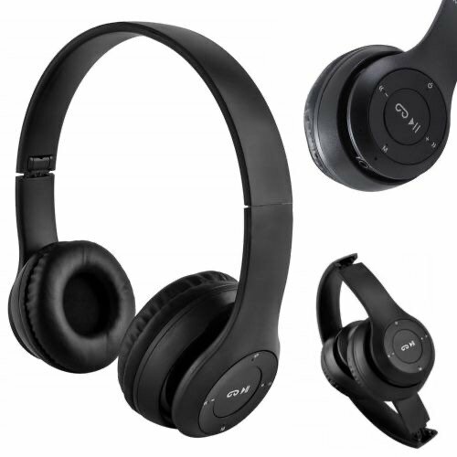P47 Wireless Headset - Black
