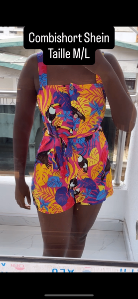 Robe Évasée Florale Shein