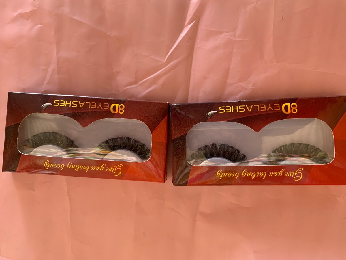 8D strip wispy eyelashes