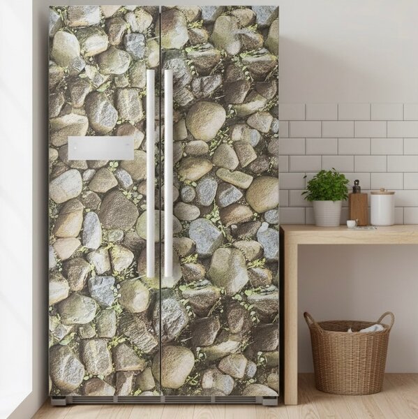 Papier peint pierre adesif