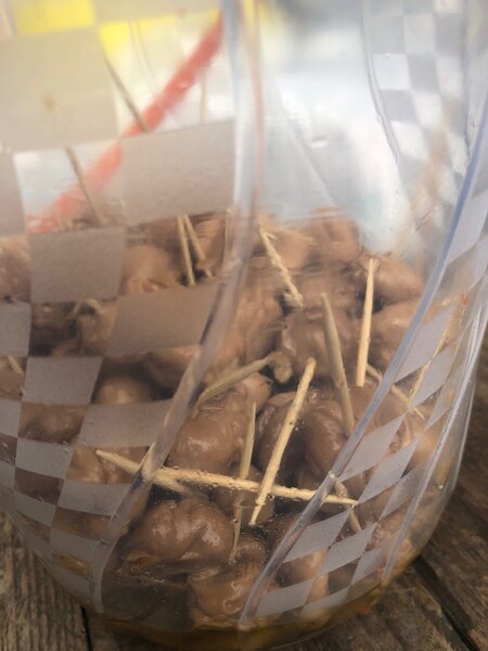 Pruneaux enrobés de caramel