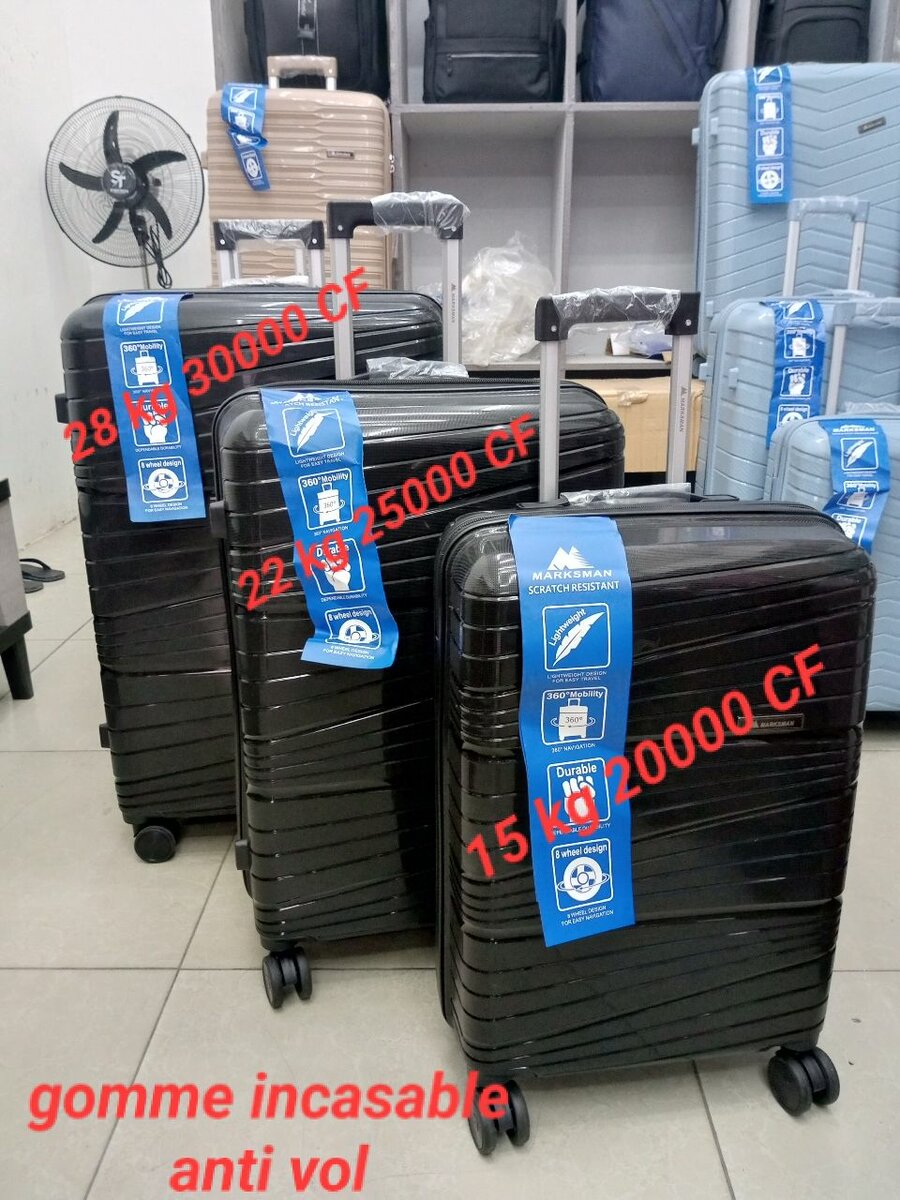 Set de valises incassables