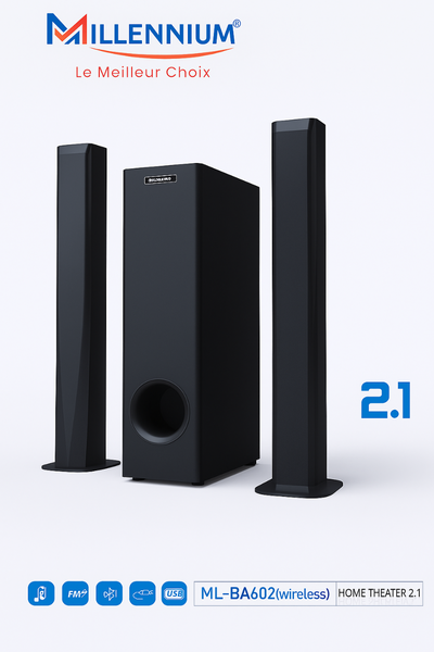 Système Home Theater 2.1 Millenium