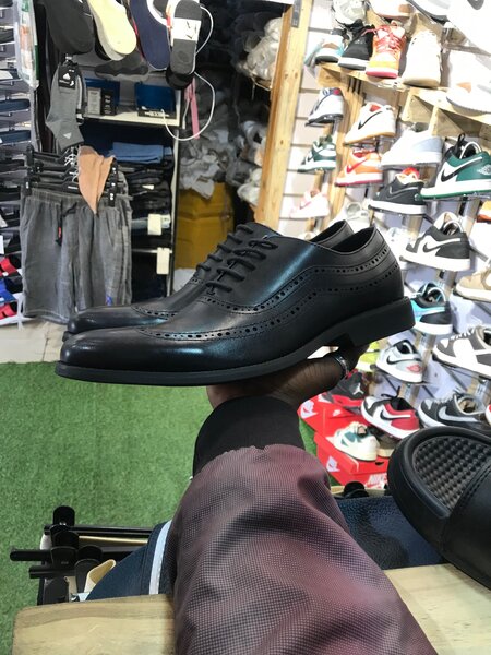 Smart shoe pure leather