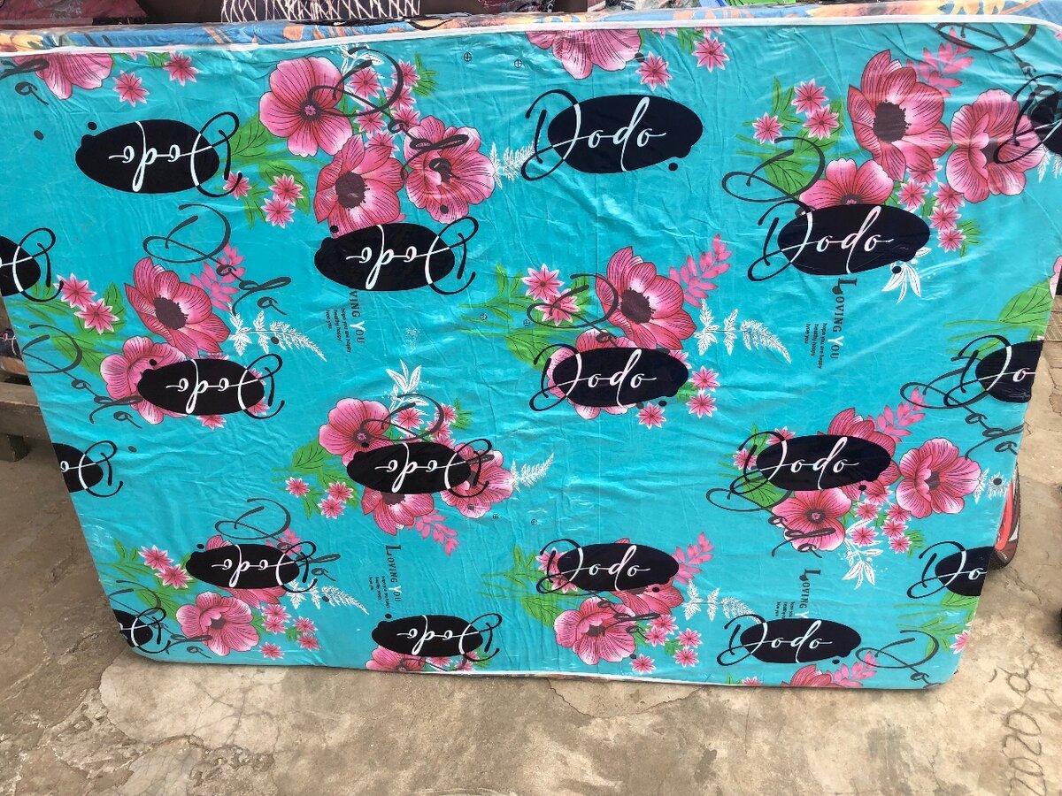 Matelas floral confort imprimé