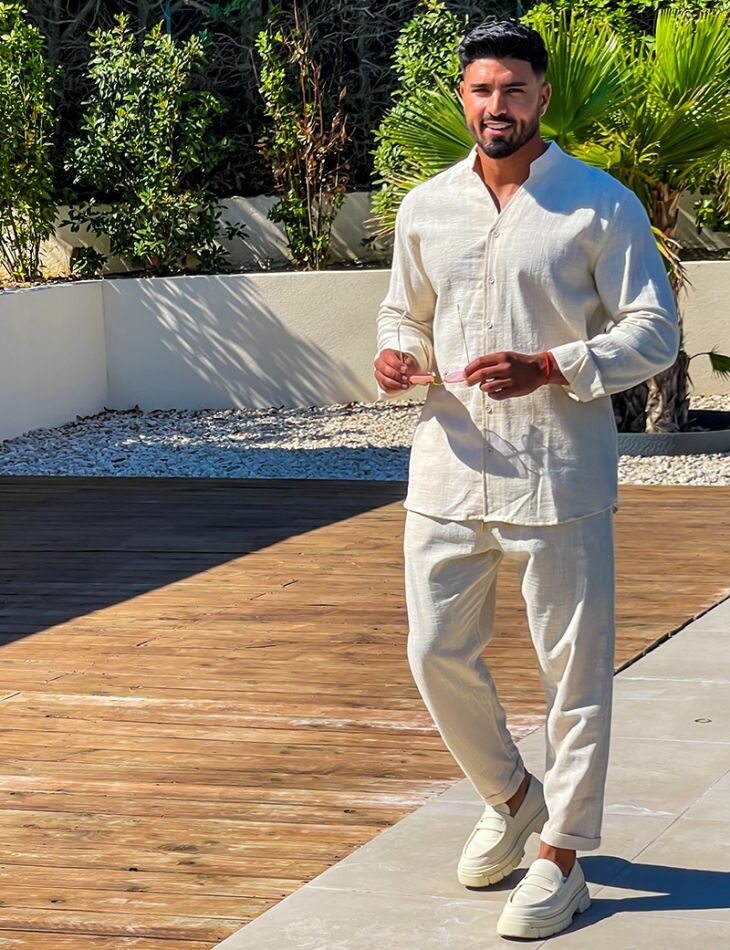 Ensemble Tunique en lin Turque