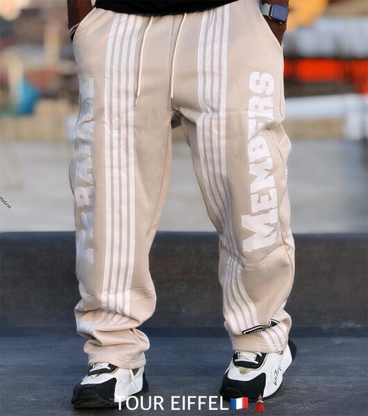 Pantalon de jogging beige stylé