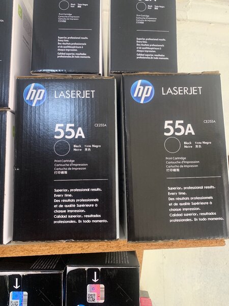 HP 55A Black LaserJet Toner Cartridge