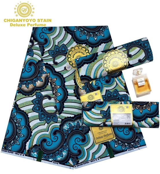 Tissu Cire Africain Luxe