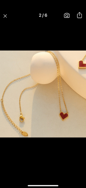 Цепочка с подвеской Сердце