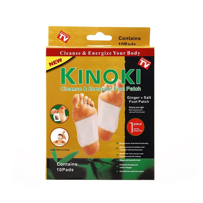 Lots de 10 Patch kinoki