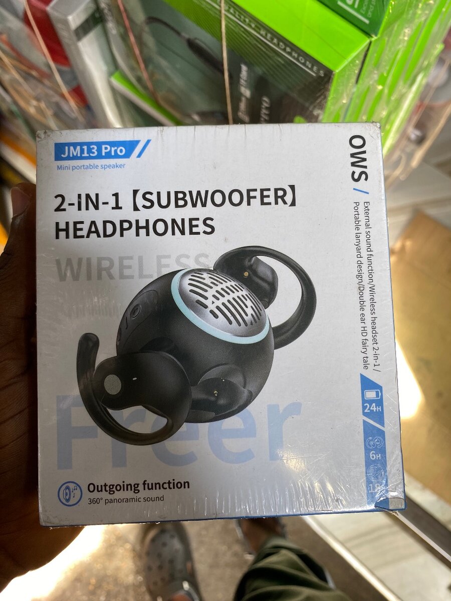 2 in 1 (Speaker) headphone,