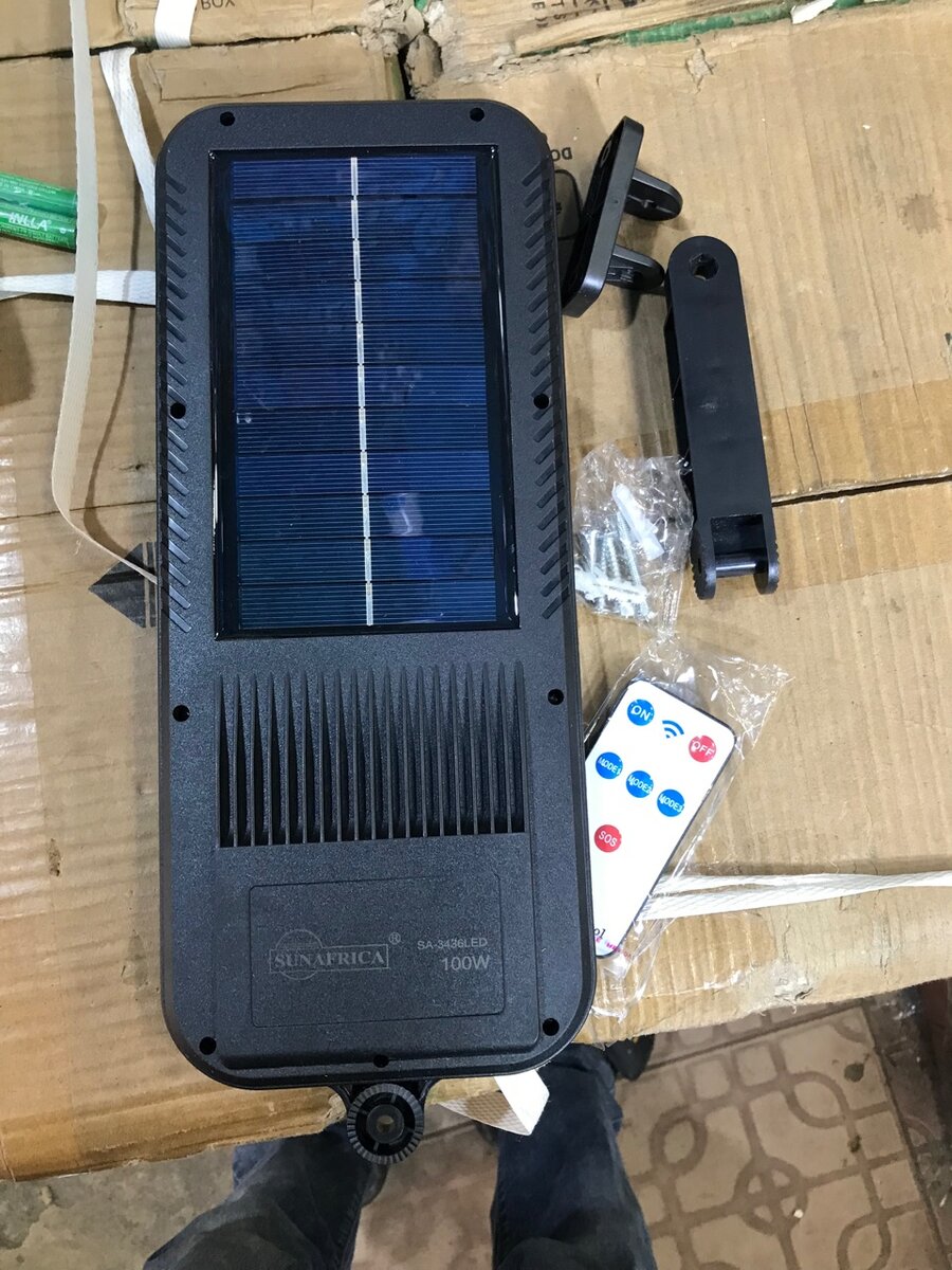 Mini lampadaire solaire