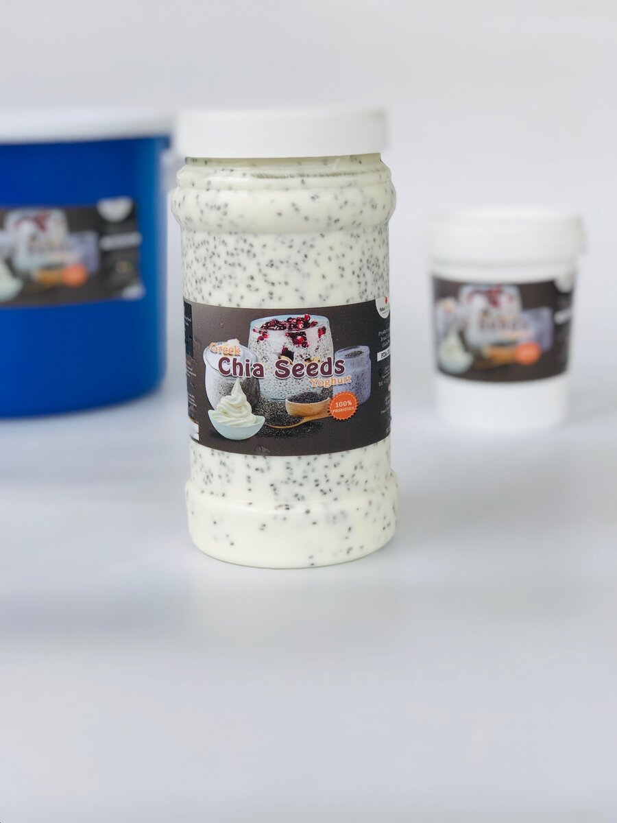 Fafasbreakfast chia pudding Greek yoghurt