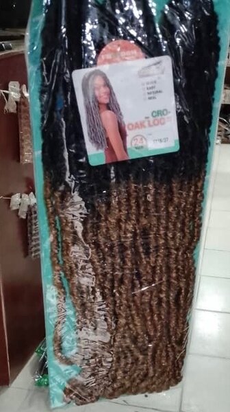 Tresses Synthétiques Noires et Marron