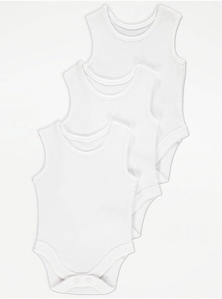 Unisex Bodysuits 3 Pack