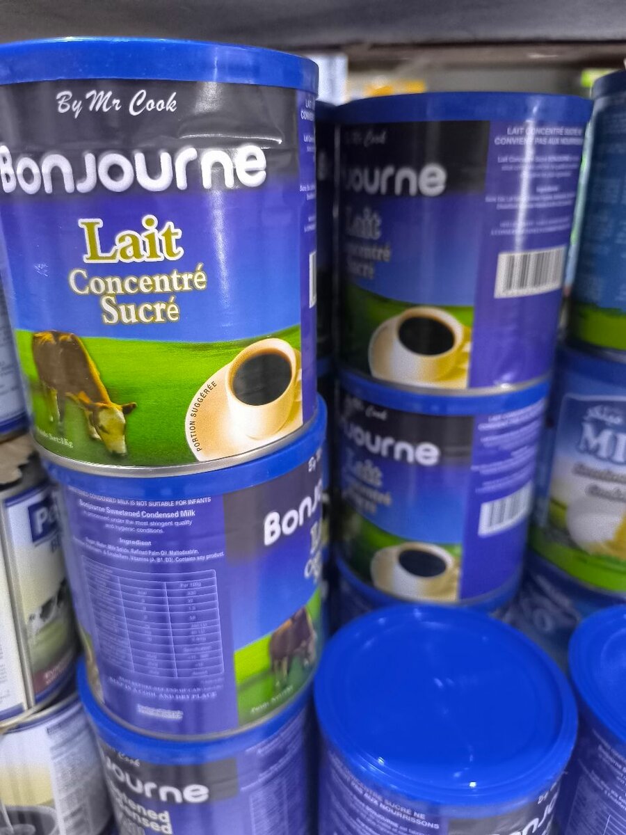 Bonjourne Lait Concentré Sucré