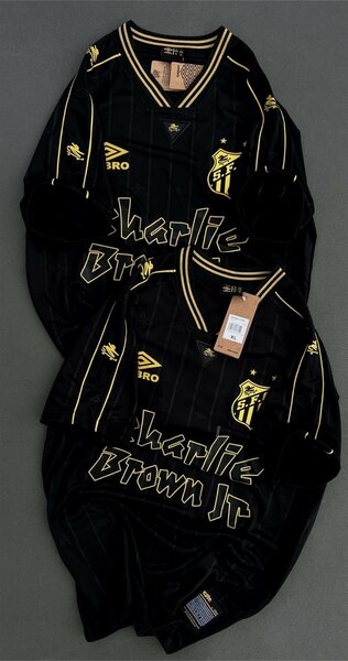 Maillot de foot Santos noir