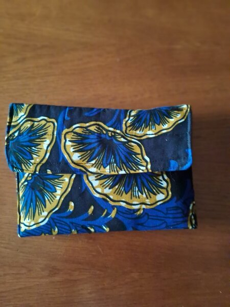 African print/ chitenge wallet