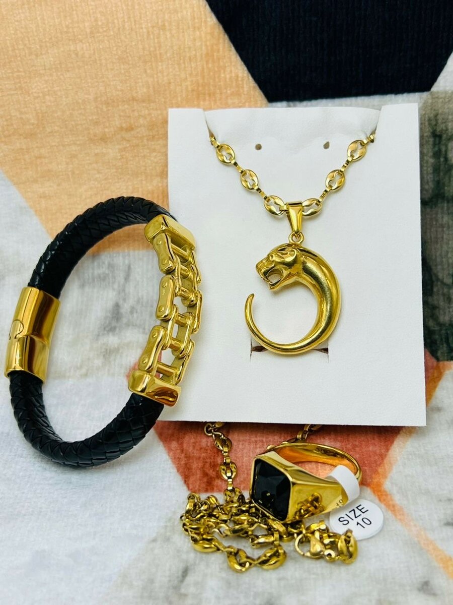 Complet bijoux homme