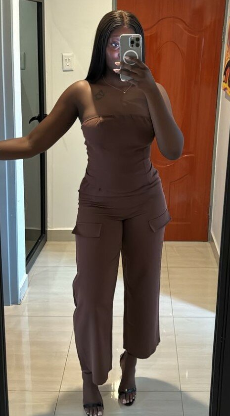 Tube and Cargo Pant Set SML(small cuts)