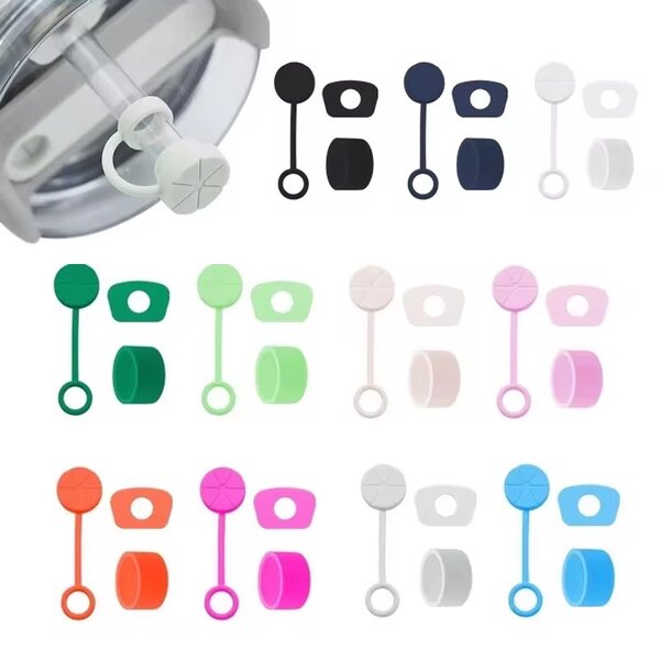 Couvercle de Tasse avec Paille