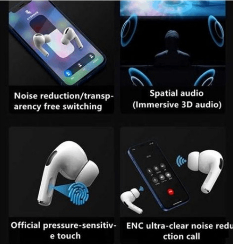 Écouteurs Sans Fil Réduction Bruit