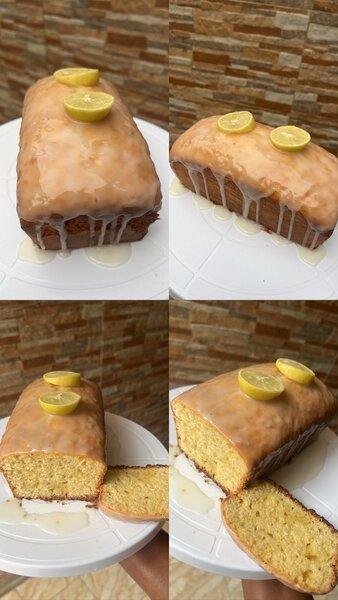 Lemon Glazed Pound Cake