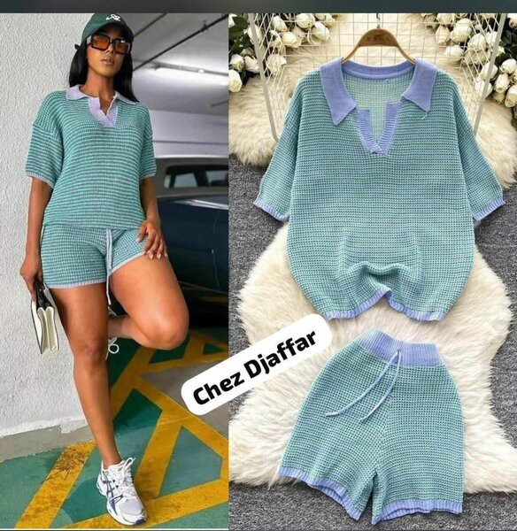 Tenue décontractée en maille