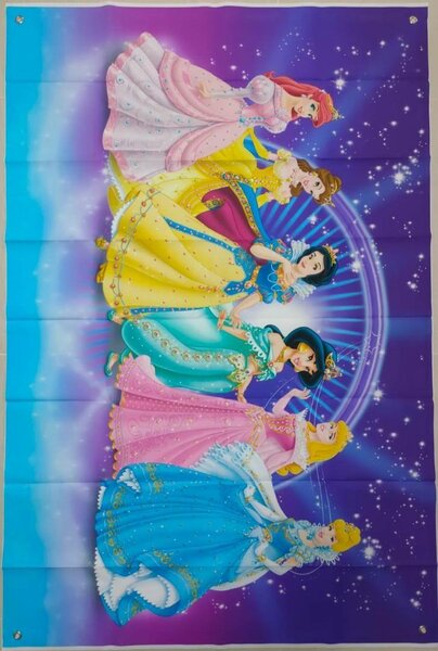 Serviette de bain princesse enfant