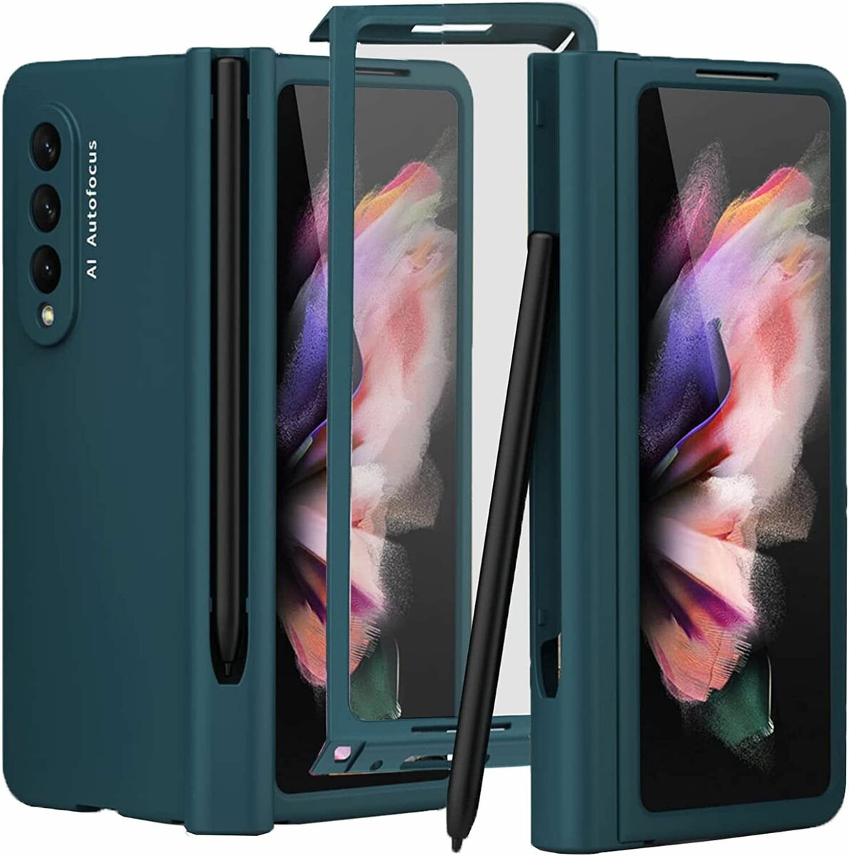 Samsung Z Fold 3 with inbuilt screen protector and Pen Holde