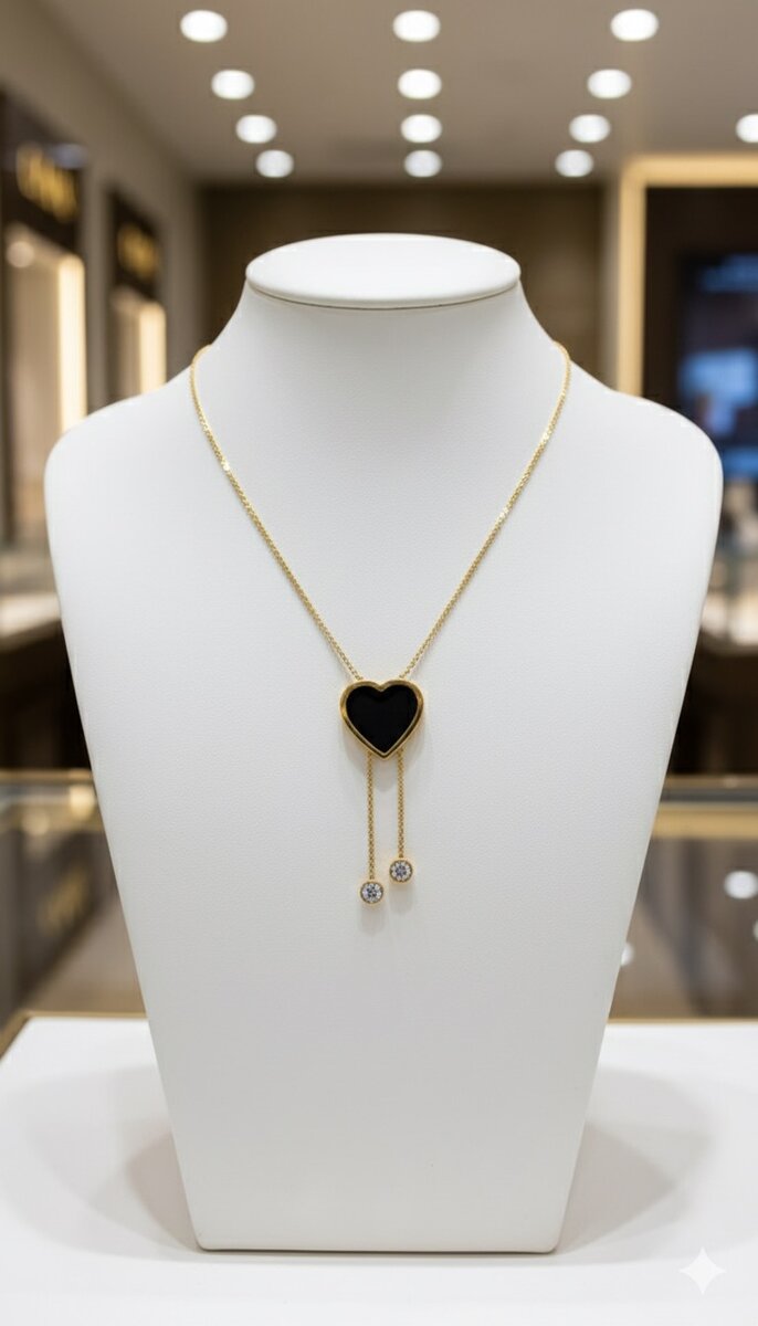Collier pendentif élégant or