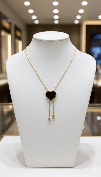 Collier pendentif élégant or