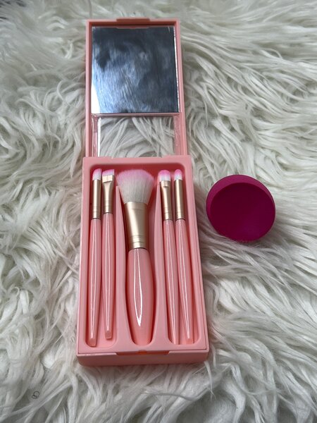 Set de pinceaux maquillage avec éponges